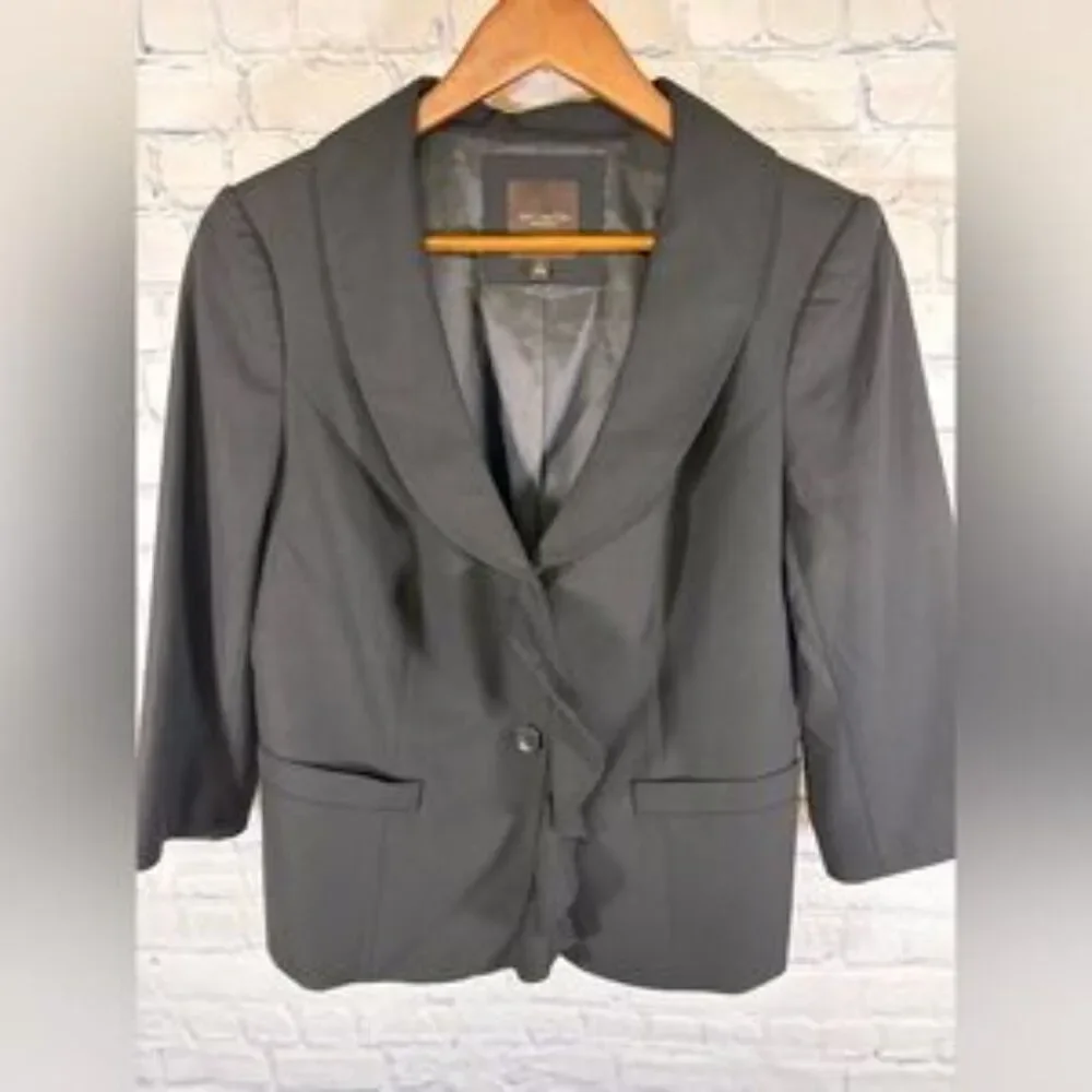 VINTAGE The Limited Suiting Classic Workwear Black Shawl Collar Y2K Blazer M